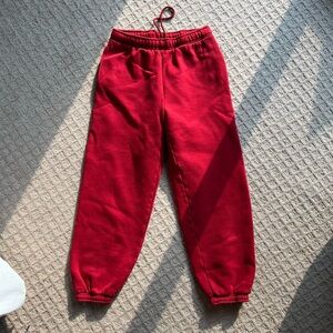 TNA mega fit size small sweats